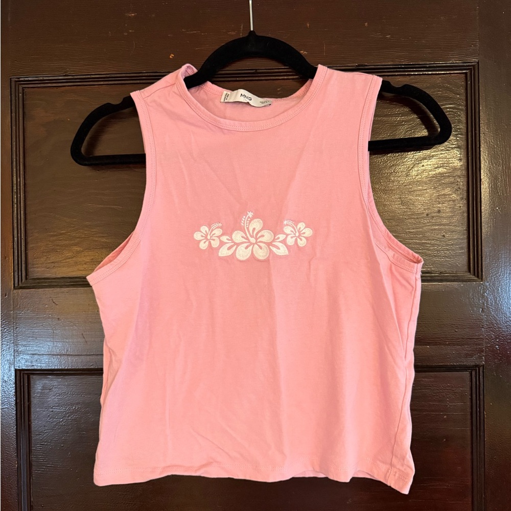 2000s-inspired y2k Mango Baby Beach Tank